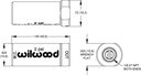 Wilwood 2lb Residual Pressure Valve w/ Fittings - 260-13783