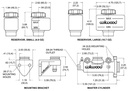 Wilwood 3/4” Combo Master Cylinder Kit - 260-3374