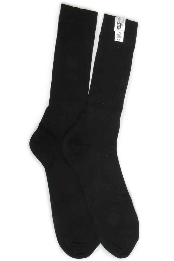 RaceQuip  - Socks FR X Large 12 13 Black SFI 3.3