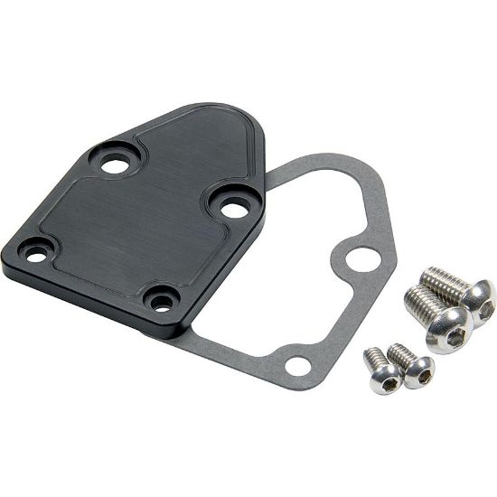 Allstar Performance - SBC F/P Block Off Plate Black - 40306