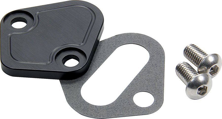 Allstar Performance - BBC F/P Block Off Plate Black - 40307