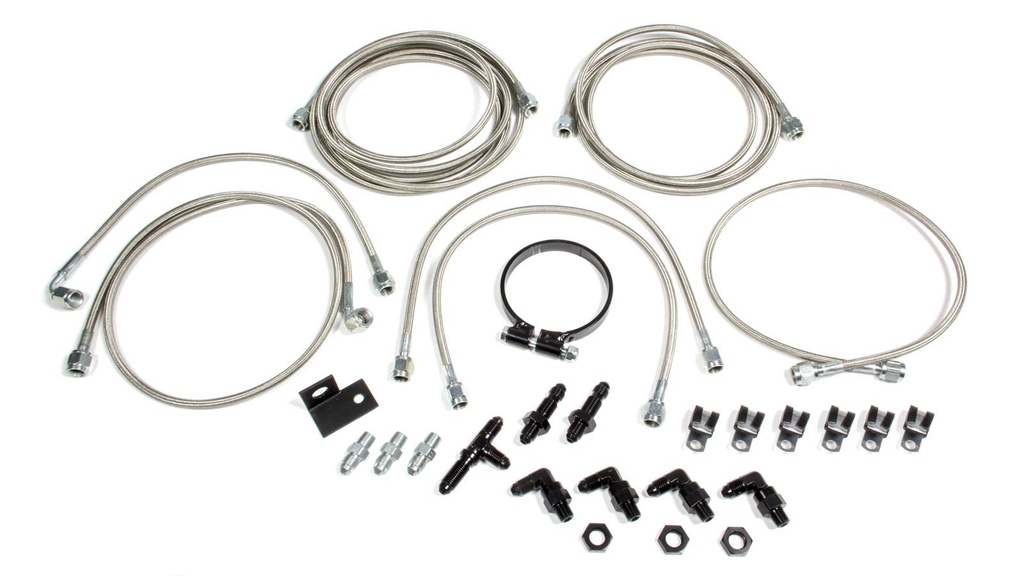 Allstar Performance - Dirt Car Brake Line Kit LM Aftermarket Calipers - 42054