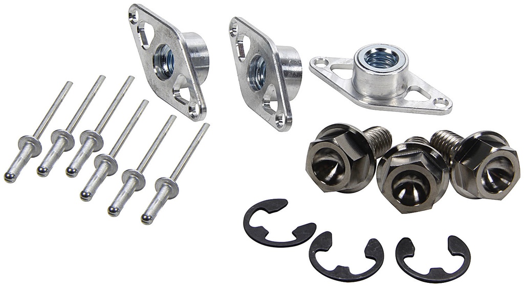 Allstar Performance - Sprint Wheel Cover Bolt Kit Titanium - 44266