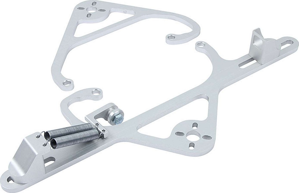 Allstar Performance - Throttle Brackets w/Sol Mount GM Clear 4150/Edel - 54212