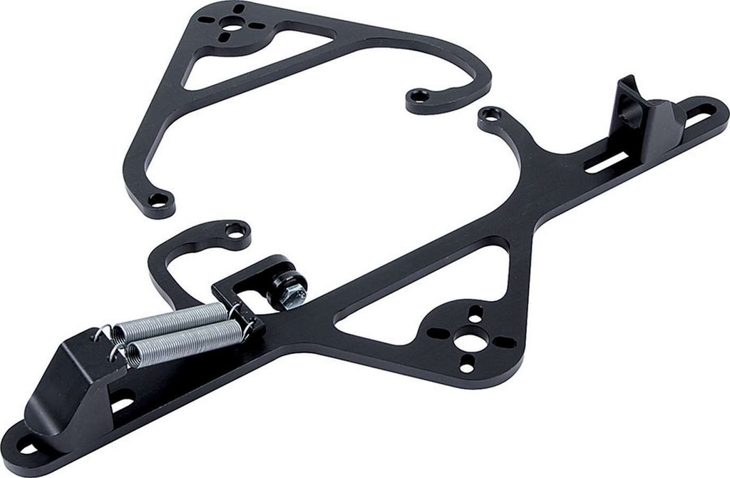 Allstar Performance - Throttle Brackets w/Sol Mount GM Black 4150/Edel - 54213