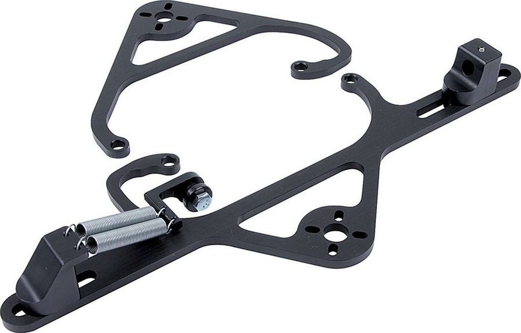 Allstar Performance - Throttle Brackets w/Sol Mount Morse Black 4150/E - 54221