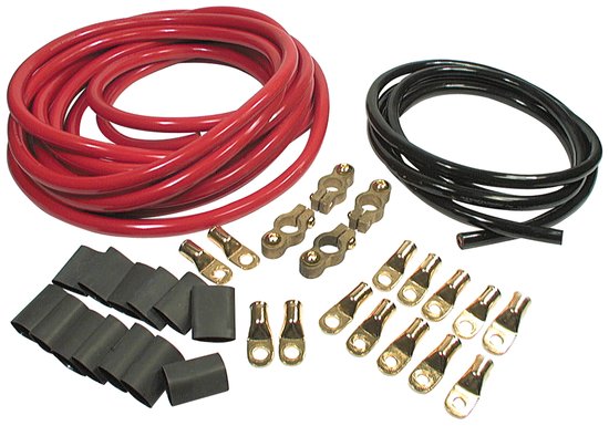 Allstar Performance - Battery Cable Kit 2 Gauge 2 Batteries - 76112