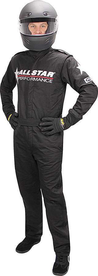 Allstar Performance - Race Suit Black XXL 1pc 2 Layer - 99853