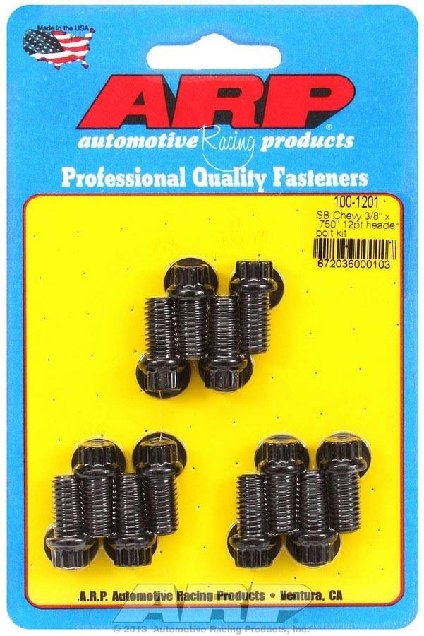 ARP - Header Bolt Kit - 12pt. 3/8 x .750 UHL (12)