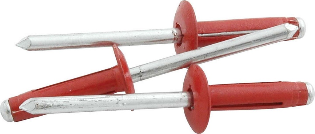 Allstar Performance - Md Hd Rivet 250Pk Red Flange Type Alum Mandrel - 18189