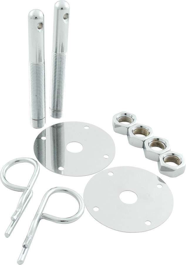 Allstar Performance - Steel Hood Pin Kit w/ 5/32in Hairpin Clips - 18514