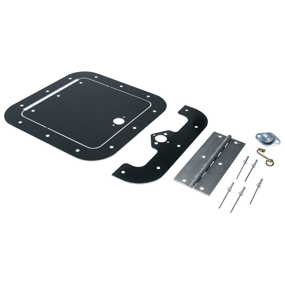 Allstar Performance - Access Panel Kit Black 6in x 6in - 18540