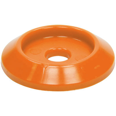 Allstar Performance - Body Bolt Washer Plastic Orange 50pk - 18849-50