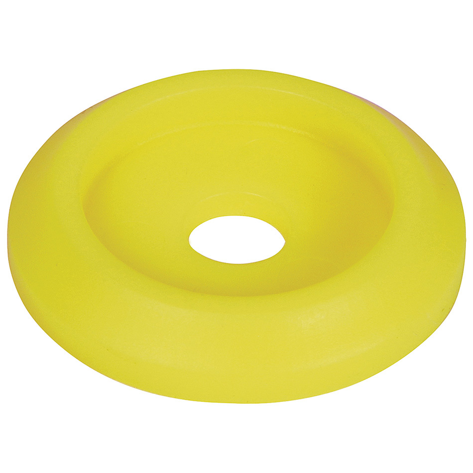 Allstar Performance - Body Bolt Washer Plastic Fluorescent Yellow 10pk - 18853