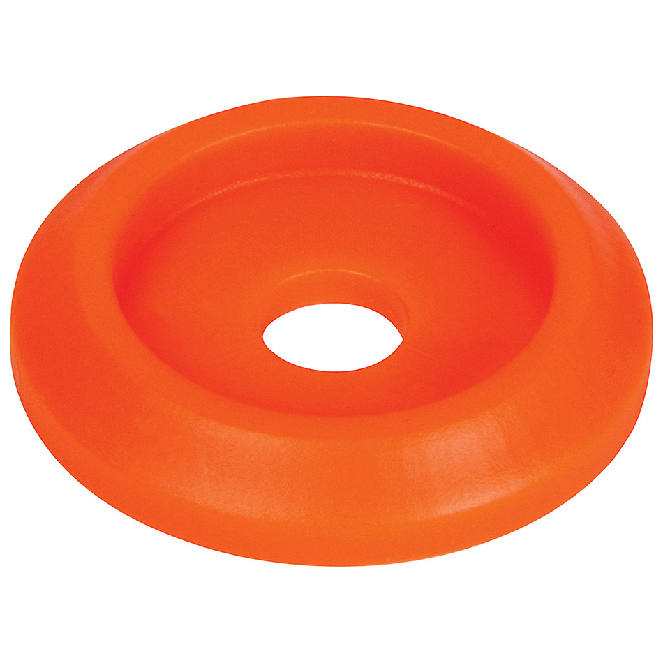 Allstar Performance - Body Bolt Washer Plastic Fluorescent Orange 10pk - 18854