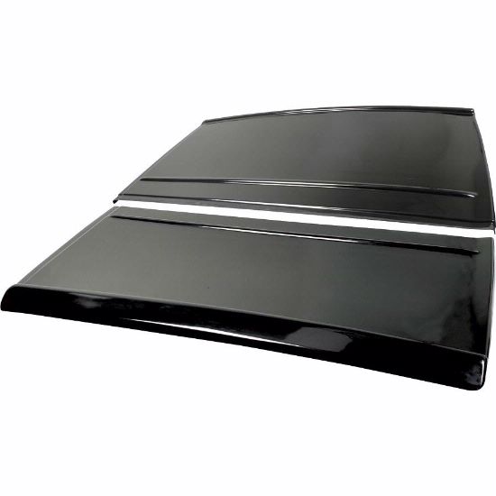 Allstar Performance - 2 Piece Dirt Roof Black Plastic - 23211