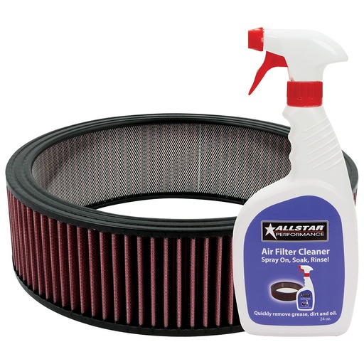 [ALL26002K] Allstar Performance - Washable Element 14x4 with Cleaner Kit - 26002K