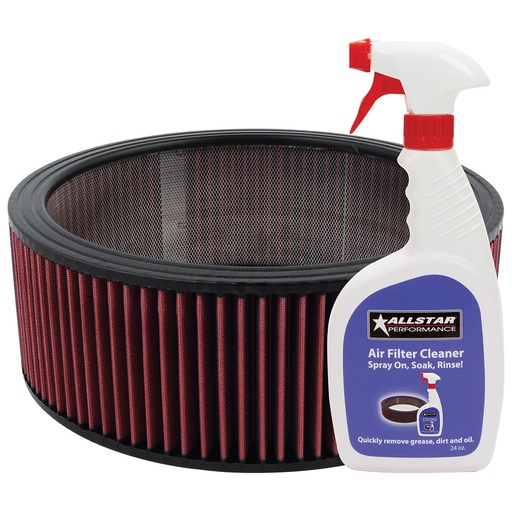 [ALL26004K] Allstar Performance - Washable Element 14x5 with Cleaner Kit - 26004K