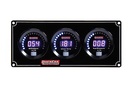 Quickcar  - Digital 3 Gauge Panel OP WT FP - 67-3012