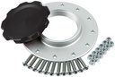 Allstar Performance - Fuel Cell Cap and Bung RCI/JAZ 12-Bolt Black - 40136