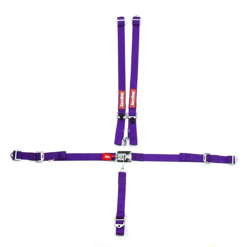 [RQP709059] RaceQuip  - 5pt Harness Set Jr LL Purple