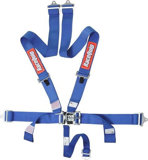 [RQP711021] RaceQuip  - 5pt Harness Set LandL Blue SFI