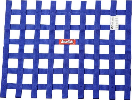 [RQP725025] RaceQuip  - Ribbon Window Net SFI Blue