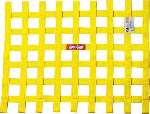 [RQP725035] RaceQuip  - Ribbon Window Net SFI Yellow