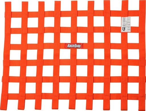 [RQP725045] RaceQuip  - Ribbon Window Net SFI Orange