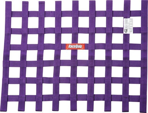 [RQP725055] RaceQuip  - Ribbon Window Net SFI Purple