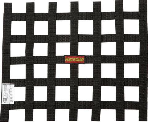 [RQP726001] RaceQuip  - Ribbon Net 15x18 SFI Black