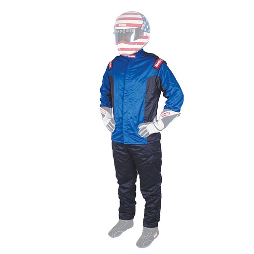 [RQP91619229] RaceQuip  - Jacket Chevron 5 Blue Small SFI 5