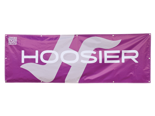 [HTA230101P] Hoosier 3'x9' Banner - Purple - 230101P