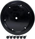 Allstar Performance - Universal Wheel Cover Black 6 Hole Bolt-on - 44250