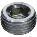 Allstar Performance - Allen Plug NPT 3/8in Steel 2pk - 49813