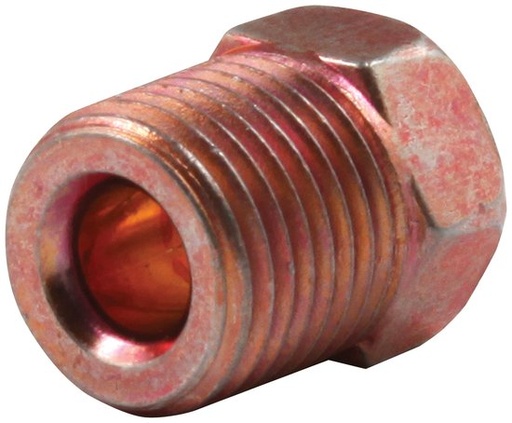 [ALL50113] Allstar Performance - Inverted Flare Nuts for 3/16in w/ 7/16-24 Red - 50113