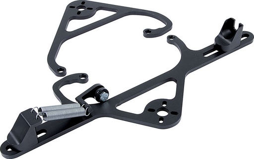 [ALL54245] Allstar Performance - Throttle Brackets w/Sol Mount Ford Black 4150 - 54245