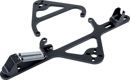 [ALL54249] Allstar Performance - Throttle Brackets w/Sol Mount Ford Black 4500 - 54249