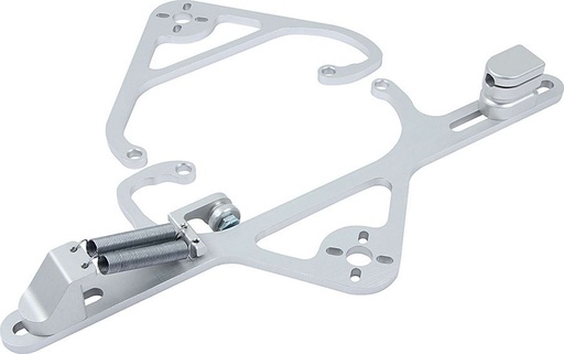 [ALL54256] Allstar Performance - Throttle Brackets w/Sol Mount Mopar Clear 4150 - 54256