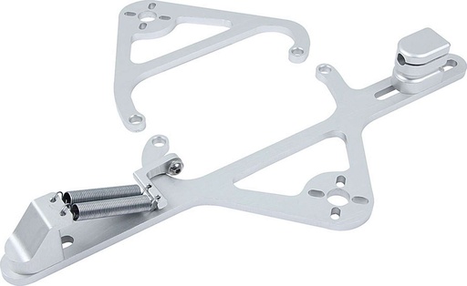 [ALL54258] Allstar Performance - Throttle Brackets w/Sol Mount Mopar Clear 4500 - 54258