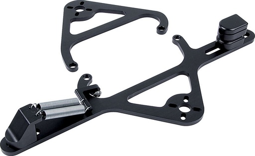 [ALL54259] Allstar Performance - Throttle Brackets w/Sol Mount Mopar Black 4500 - 54259