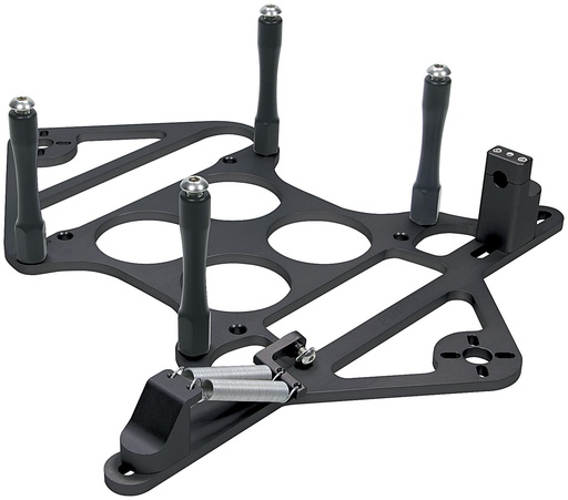 [ALL54308] Allstar Performance - Scoop Mount 4500 w/ Nitrous Black - 54308