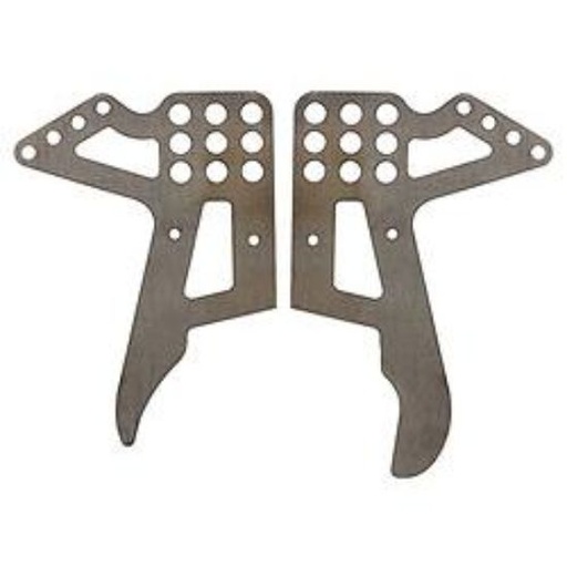 [ALL60157] Allstar Performance - Upper Link Brackets 1pr Steel Ford 9in - 60157