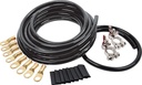 Allstar Performance - Battery Cable Kit 4 Ga. 1 Battery All Black - 76115