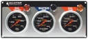 Allstar Performance - 3 Gauge Panel A/M OP/WT/OT Liquid Filled - 80122