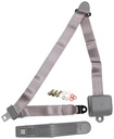 Allstar Performance - Seat Belt Retractable 3pt Gray - 98116