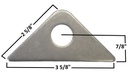 A&A Manufacturing - Large Motor Mount Gusset, 3/4″ Hole