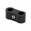 Performance Fittings Aluminum Line Separator AN -8 Black - 208BLK