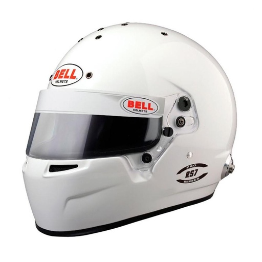 [BEL1310A06] Bell Helmet RS7 7-1/8 White SA2020 FIA8859 - 1310A06