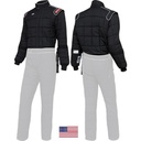 Simpson Race Products  - Jacket Black Medium Drag SFI 15 - 4902234